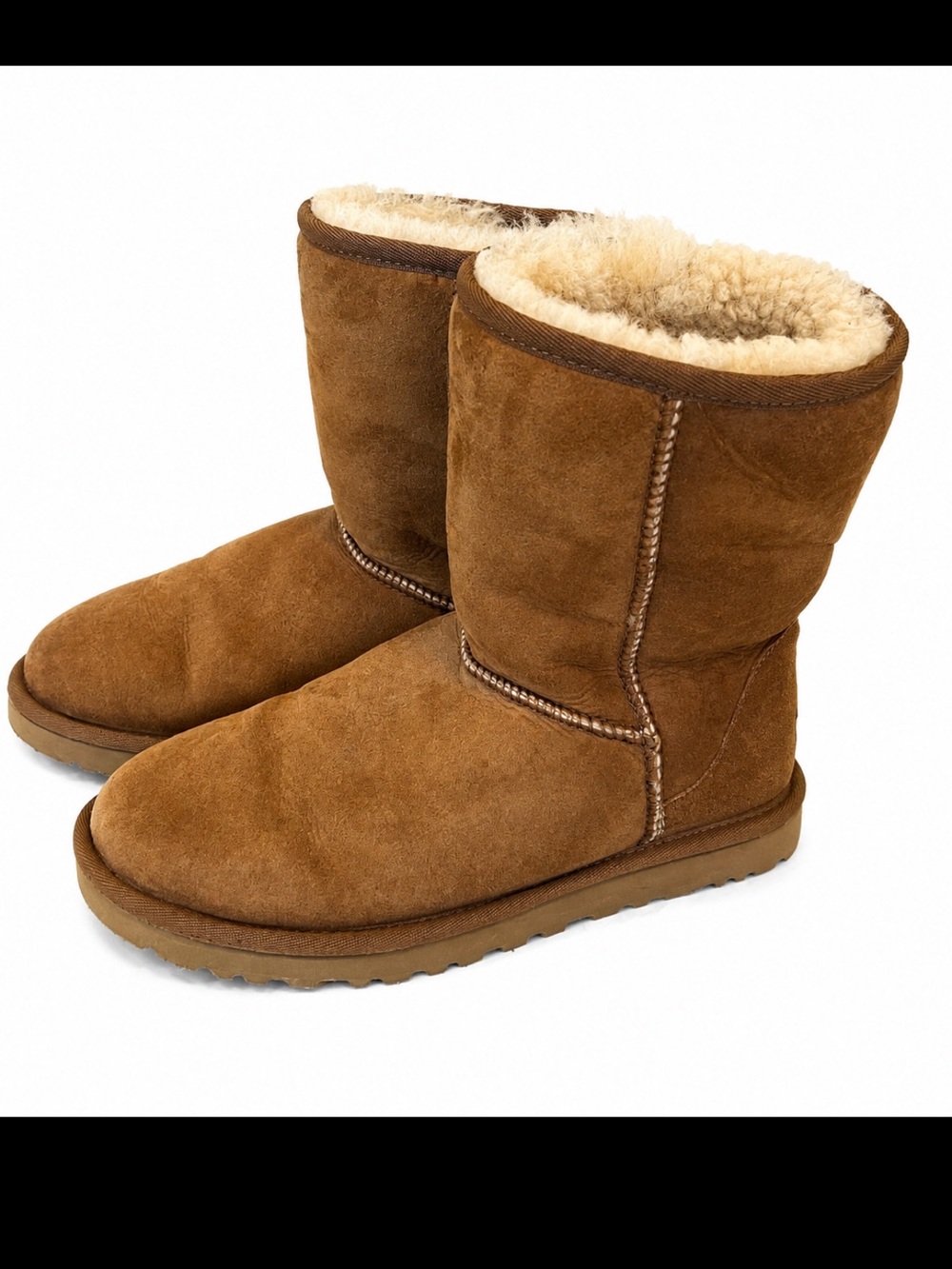 UGG Classic Short Boots Chestnut Brown Size 6